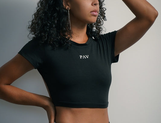 BLACK CropTop PAV